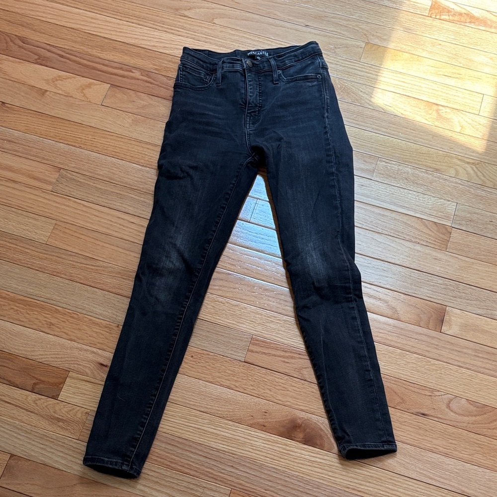 J. Crew Factory Women's Dark Wash Skinny Jeans